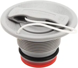 2Pcs Inflatable Kayak Boat Air Valve, Inflatable Kayak Paddle Board Gas Plug Replacement 8 Teeth with Cover Rope for Rubber Dinghy Raft Canoe