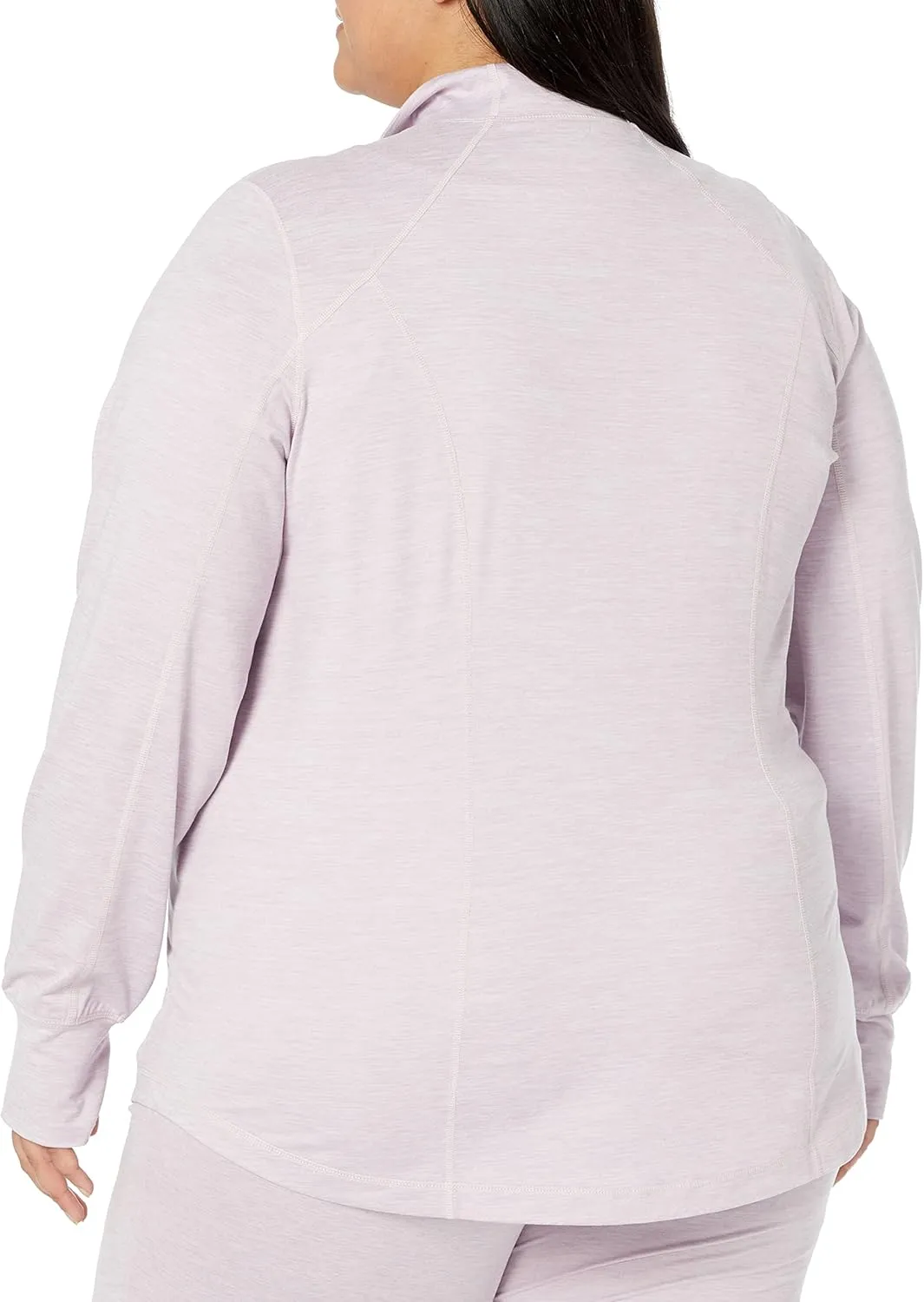 Amazon Essentials Women's Fleece Full-Zip Jacket - Brushed Tech Stretch (Available in Plus Size)