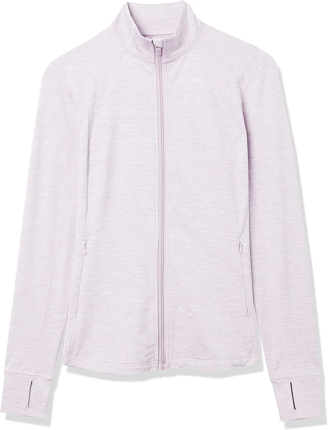 Amazon Essentials Women's Fleece Full-Zip Jacket - Brushed Tech Stretch (Available in Plus Size)