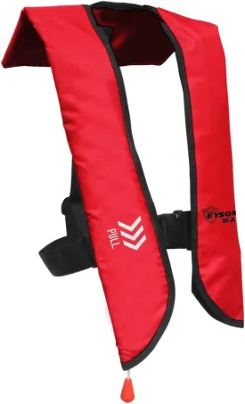Eyson Inflatable Life Jacket Life Vest Basic Automatic/Manual (7091 Red Auto)