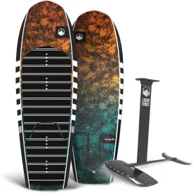 Liquid Force 2025 Launch Foil Board with Flite 120 Wake Foil Kit Package