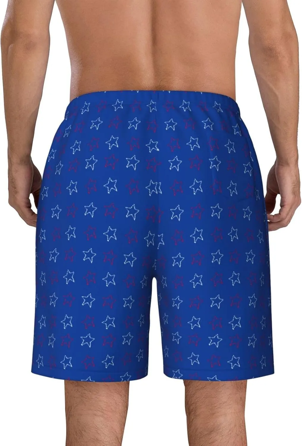 Mens Swim Trunks with Mesh Lining,Quick Dry Swimsuit Board Shorts Beach Pants Swimwear Bathing Suits