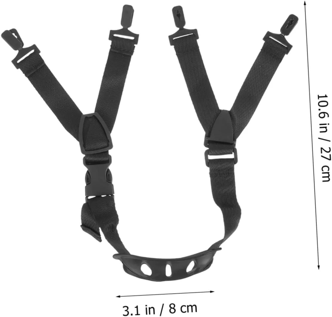 Replacement Chin Strap for Helmet 3pcs Hard Hat Chin Strap Safety Helmet Chain Belt