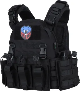Tactical Vest for Men Molle Security Airsoft Vest Adult