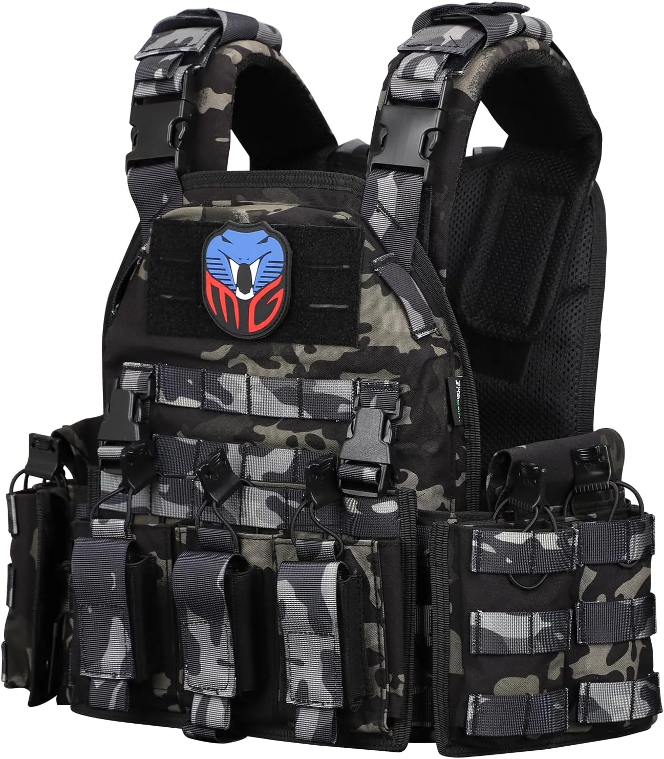 Tactical Vest for Men Molle Security Airsoft Vest Adult