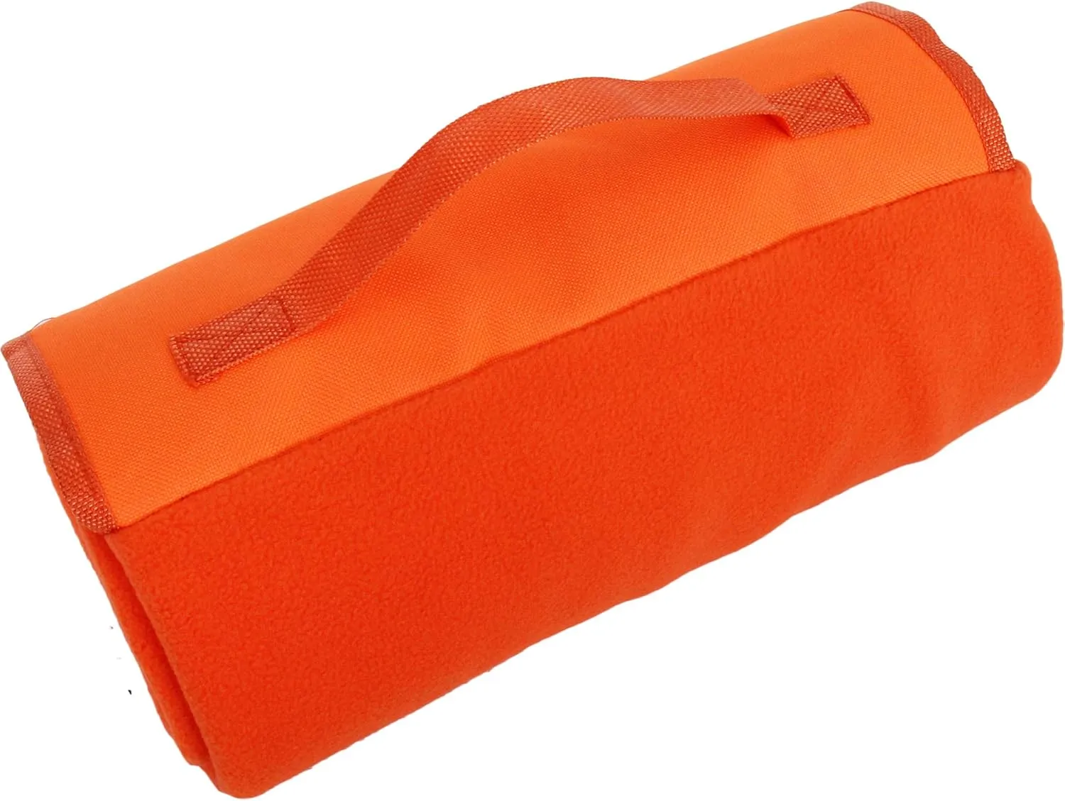 Threadart Portable Sports Stadium Blanket with Carrying Strap | Packable for Travel | Soft Fleece Fabric | 58in x 48in - Red - 5 Colors Available